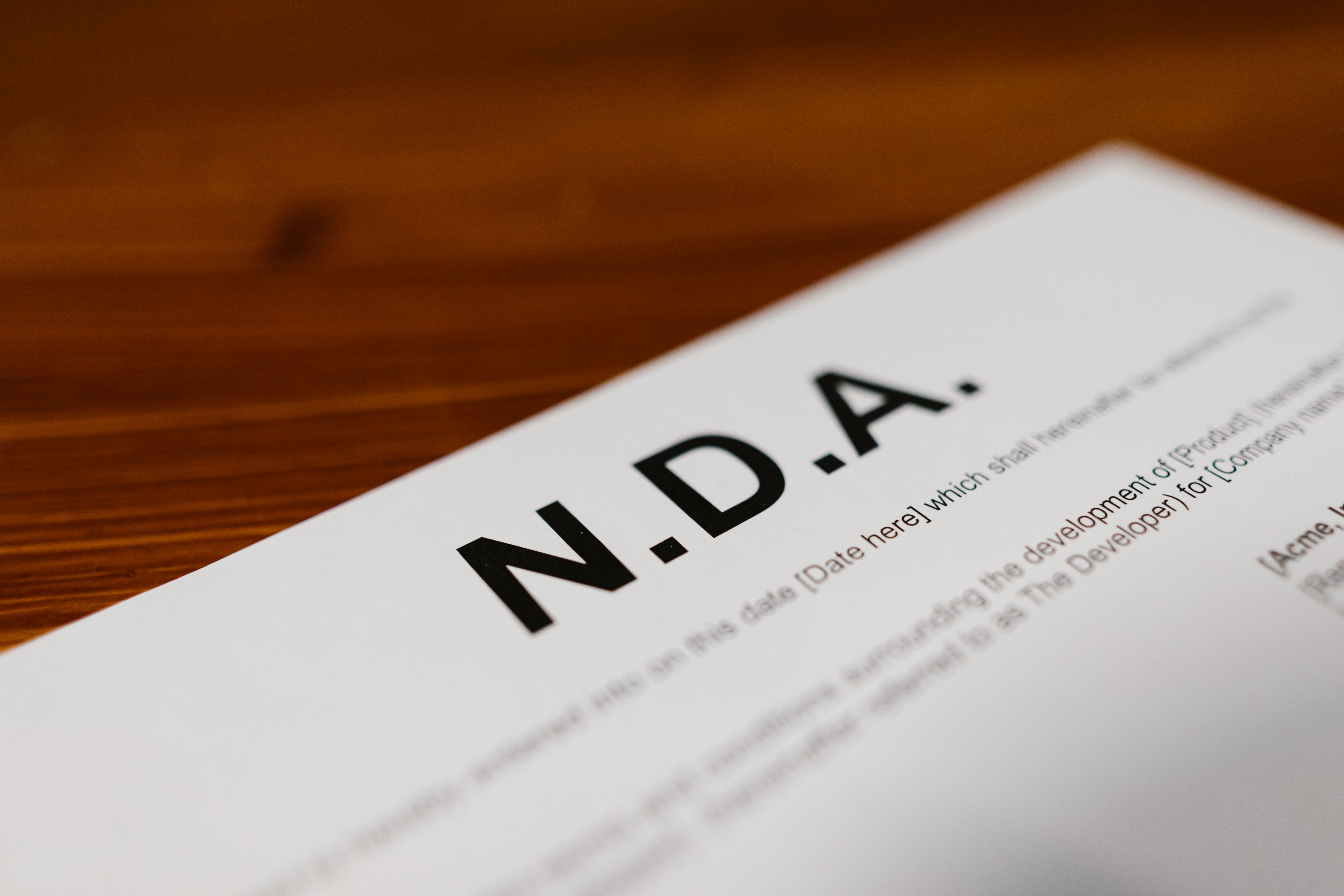 Maintaining confidentiality can be done through legally binding agreements